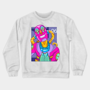 Technology Robot Crewneck Sweatshirt